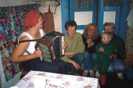 Una serata in una famiglia bielorussa