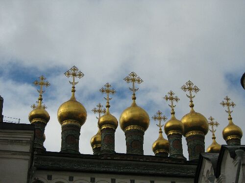 Moskaus goldene Kuppeln