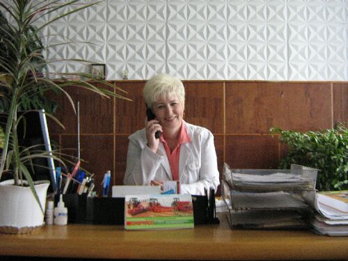  Lubov Stepanovna nel suo ufficio