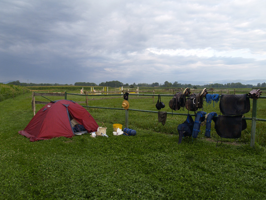 La nostra tenda a Ptuj